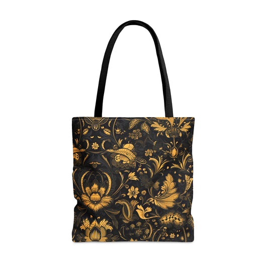 Tote Bag Jacobean Design