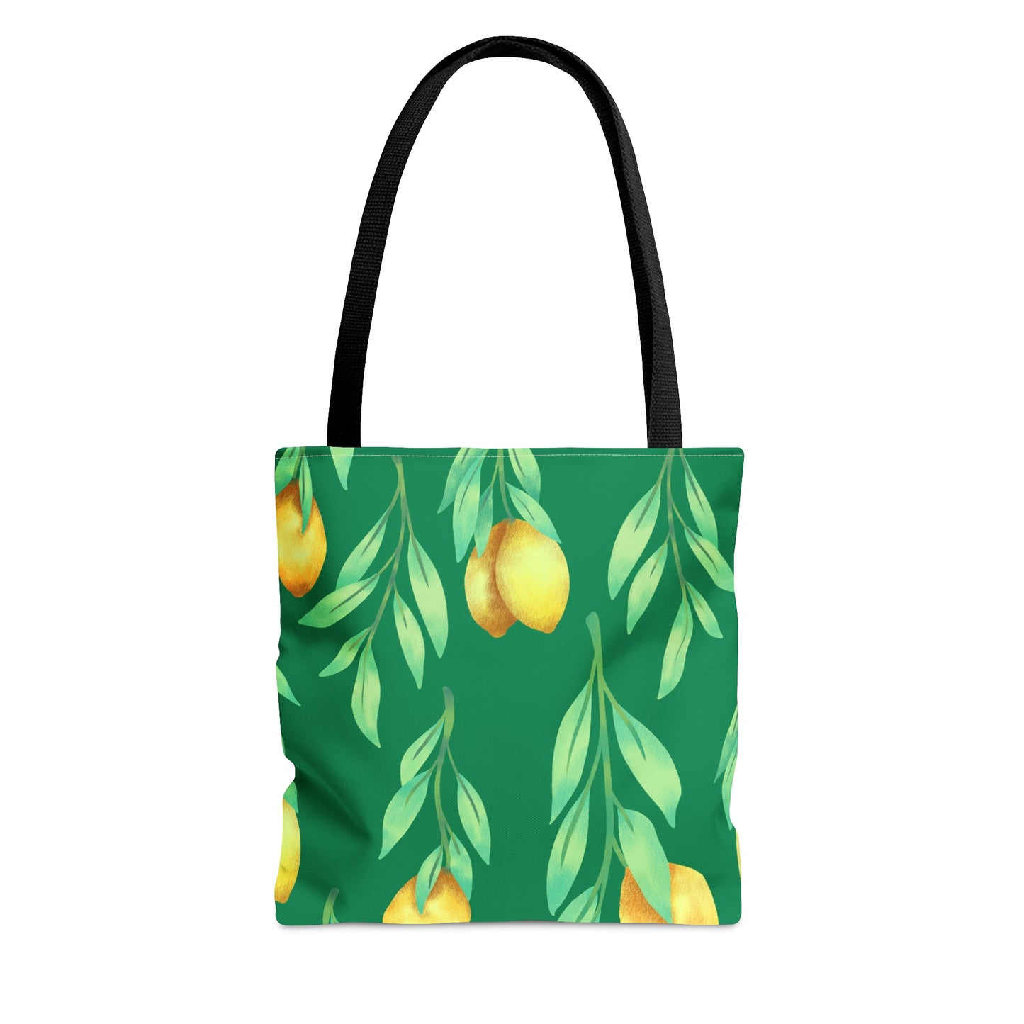 Tote Bag Lovely Lemons Design, Fruit Pattern