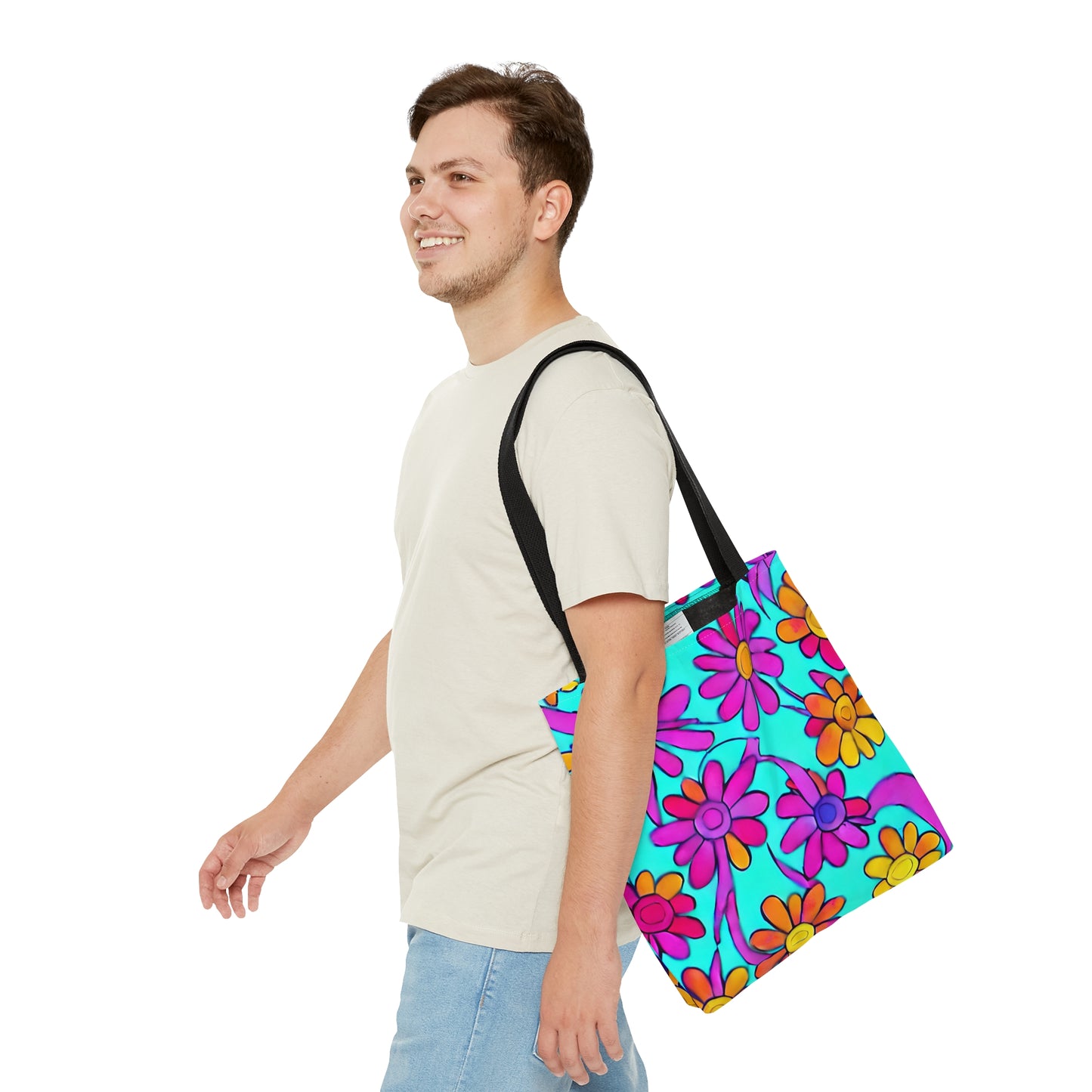 Tote Bag Floral Design