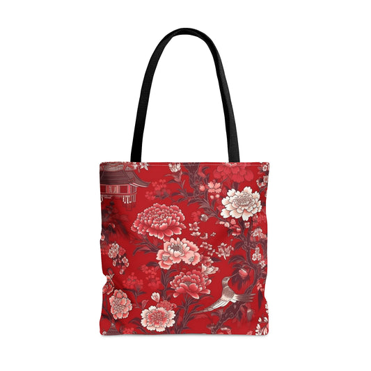 Tote Bag Chinoiserie Design