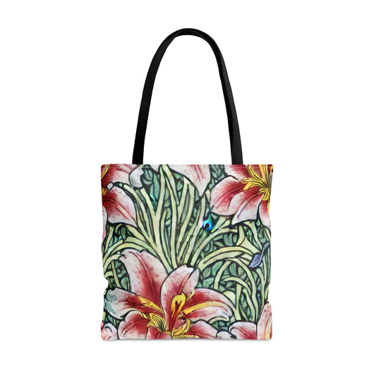 Tote Bag Elegant Floral Design, Floral Pattern