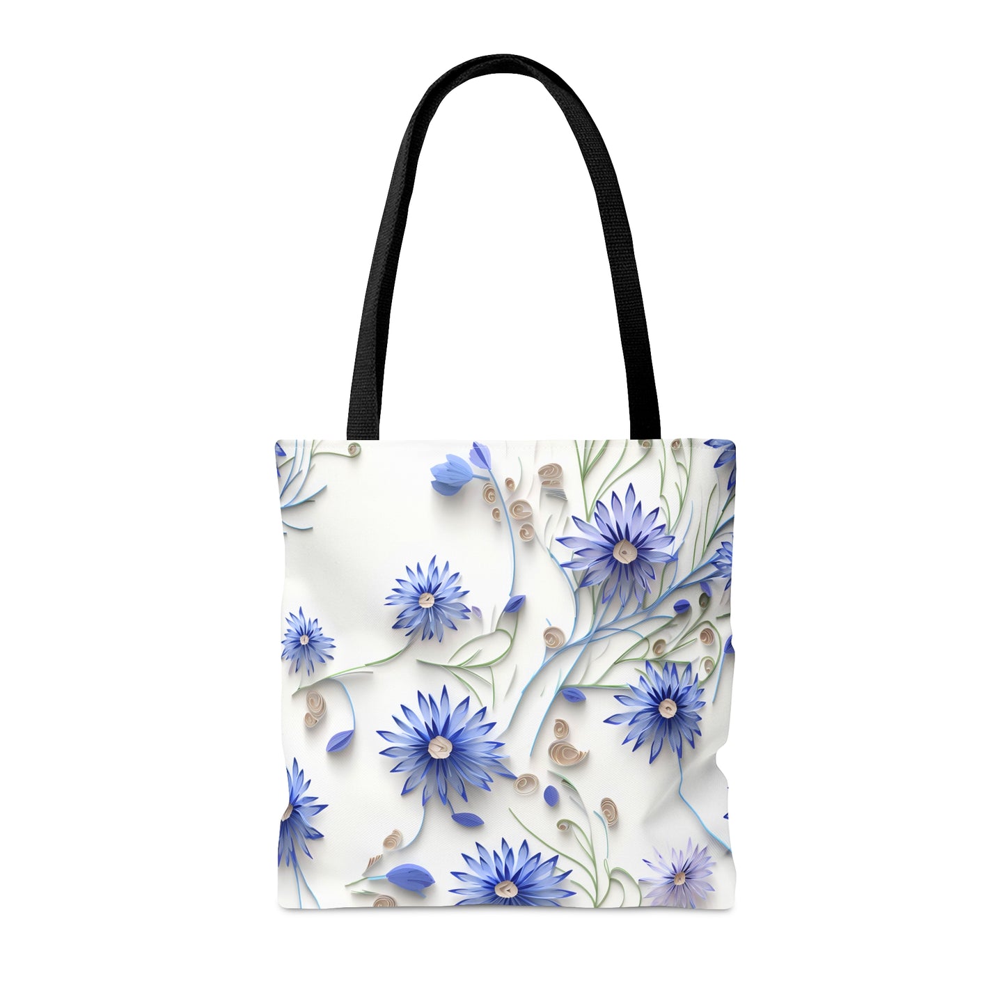 Tote Bag Cornflower Design