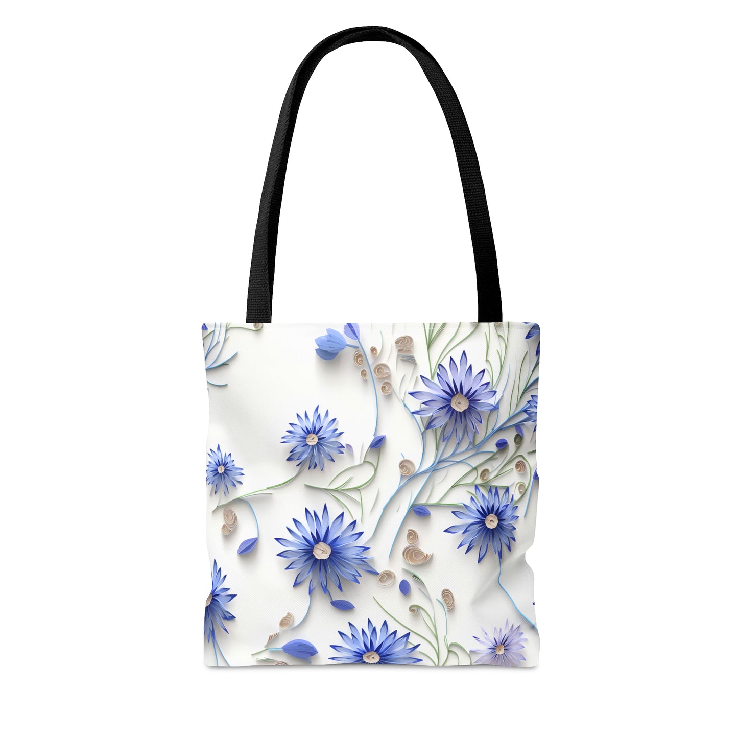 Tote Bag Cornflower Design