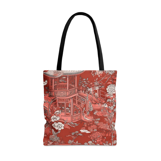 Tote Bag Chinoiserie Design