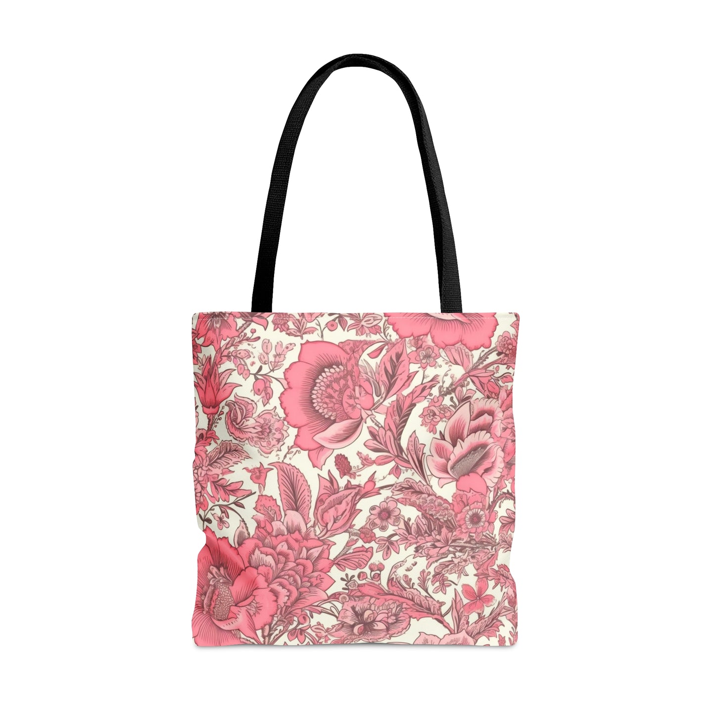 Floral Tote Bag Jacobean Design