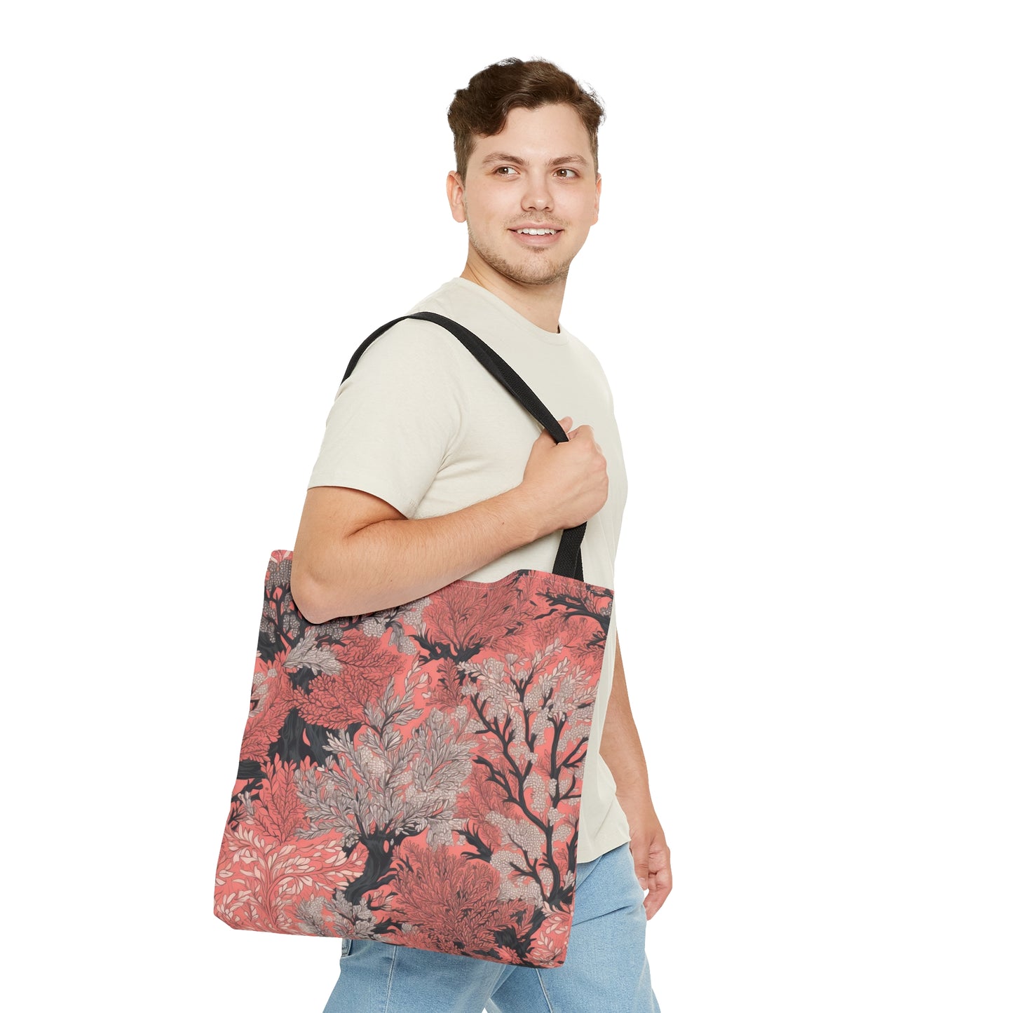 Tote Bag Coral Design