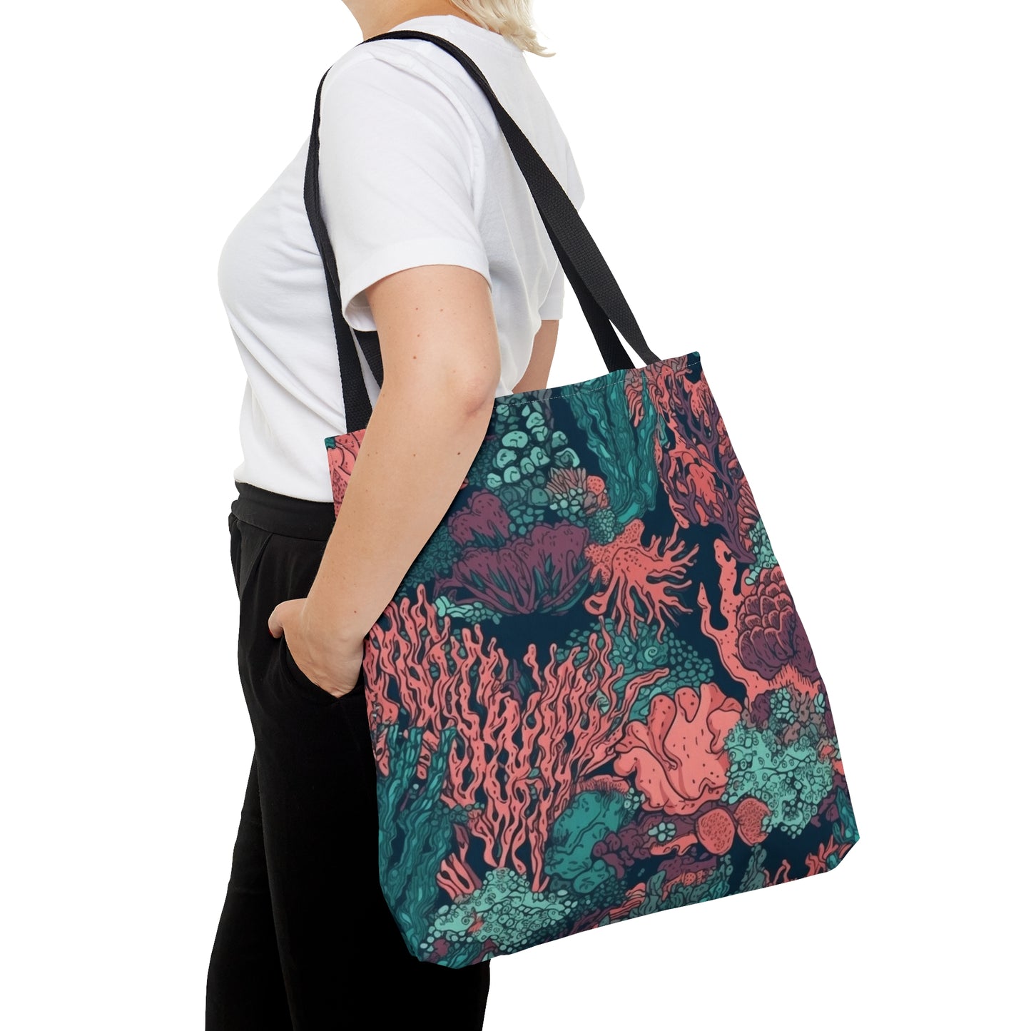 Tote Bag Coral Design