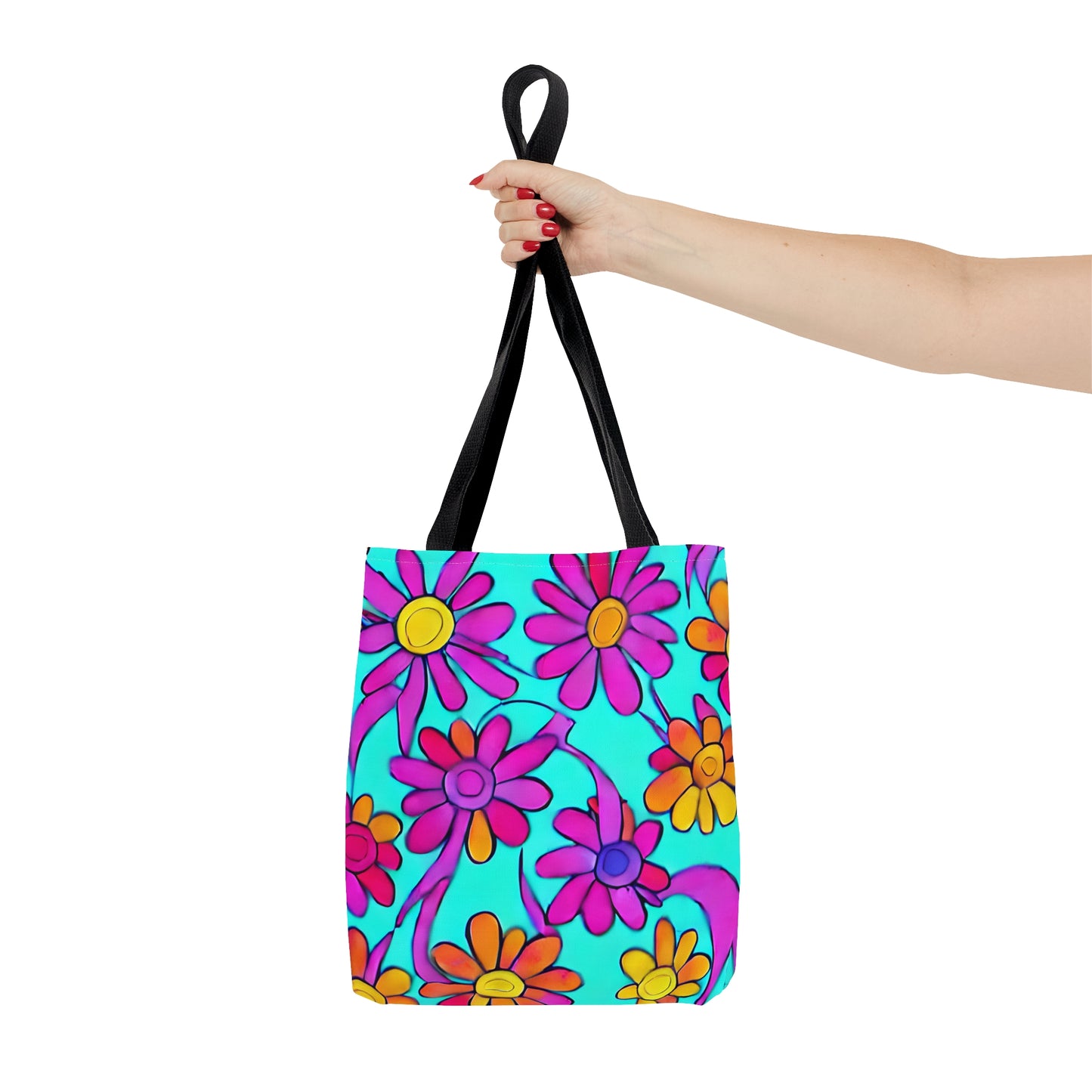 Tote Bag Floral Design