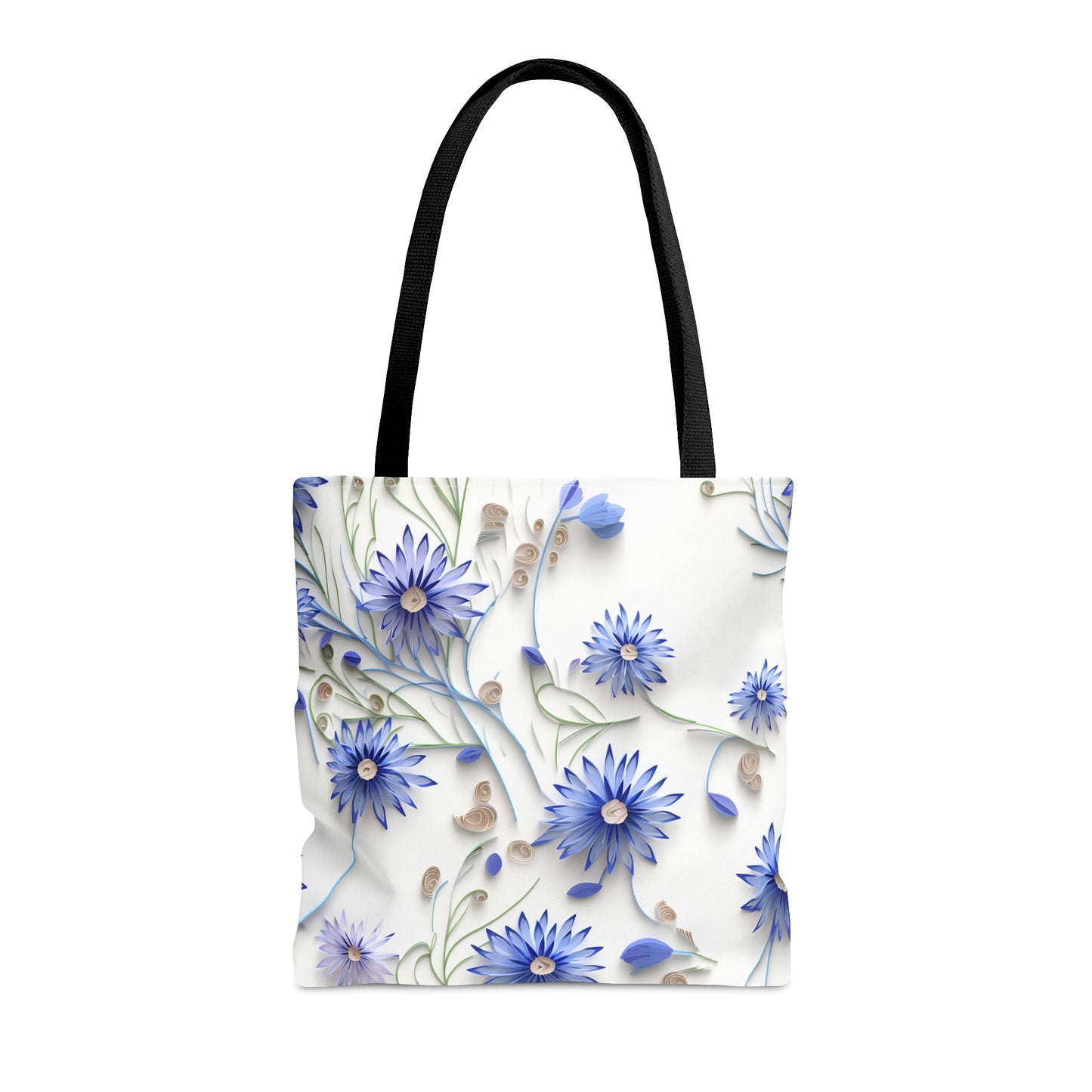 Tote Bag Cornflower Design