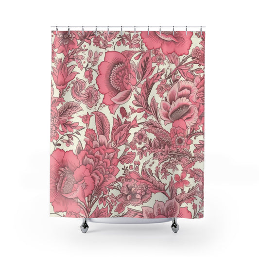 Jacobean Pattern Shower Curtain 71" x 74"