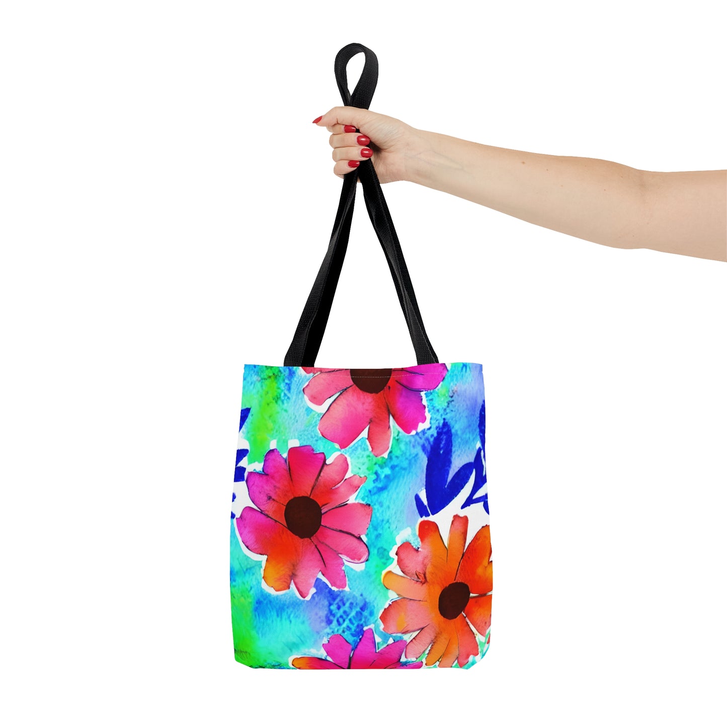 Tote Bag Watercolor Floral Design