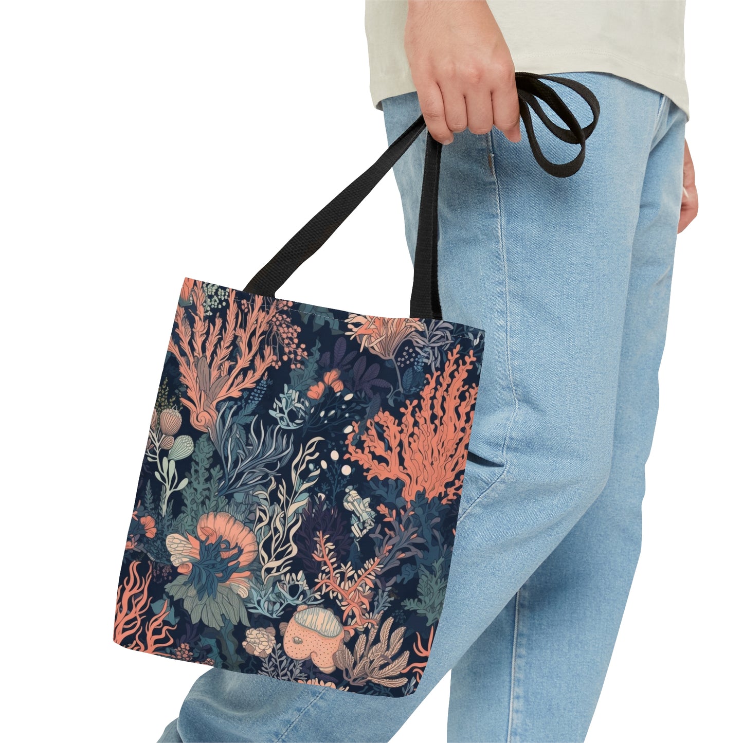 Tote Bag Coral Design