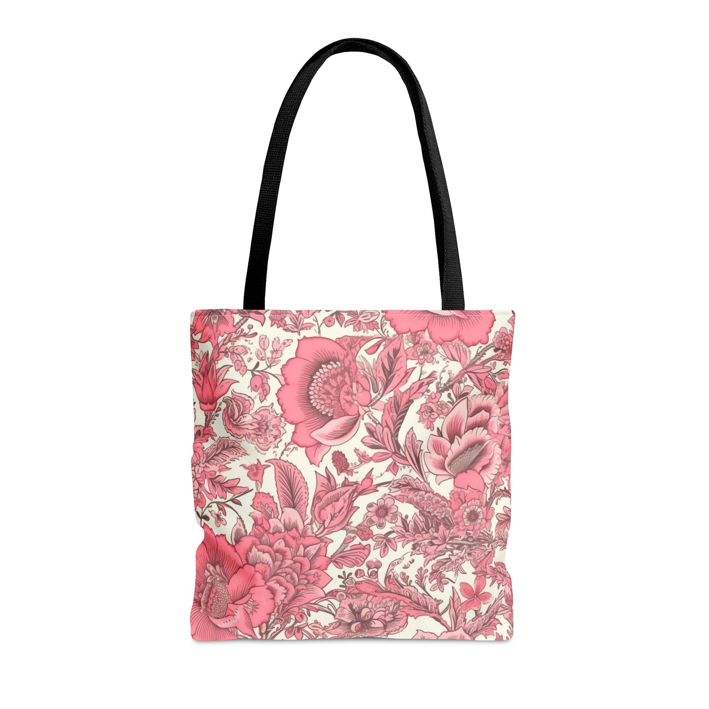 Floral Tote Bag Jacobean Design