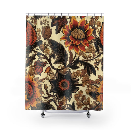 Shower Curtain Sunflower 71" x 74"