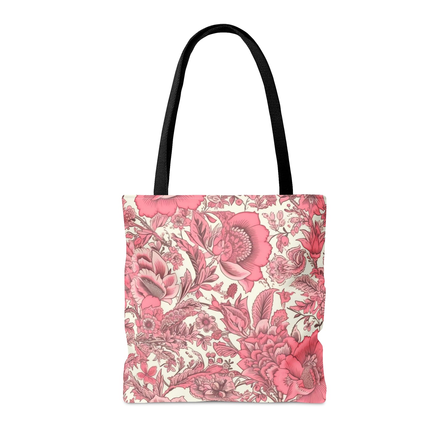 Floral Tote Bag Jacobean Design