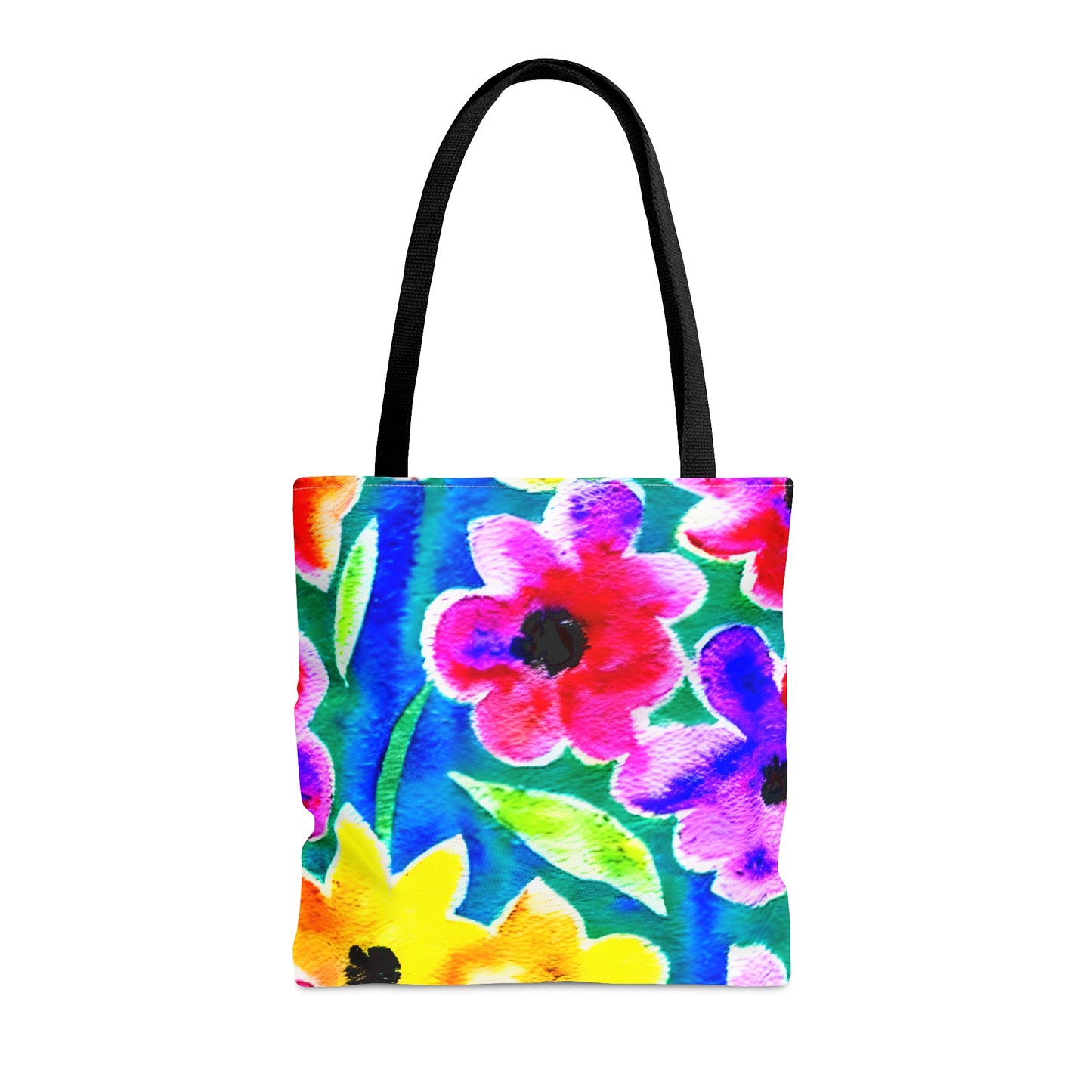 Tote Bag Watercolor Floral Design