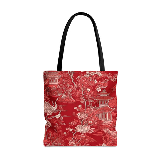 Tote Bag Chinoiserie Design