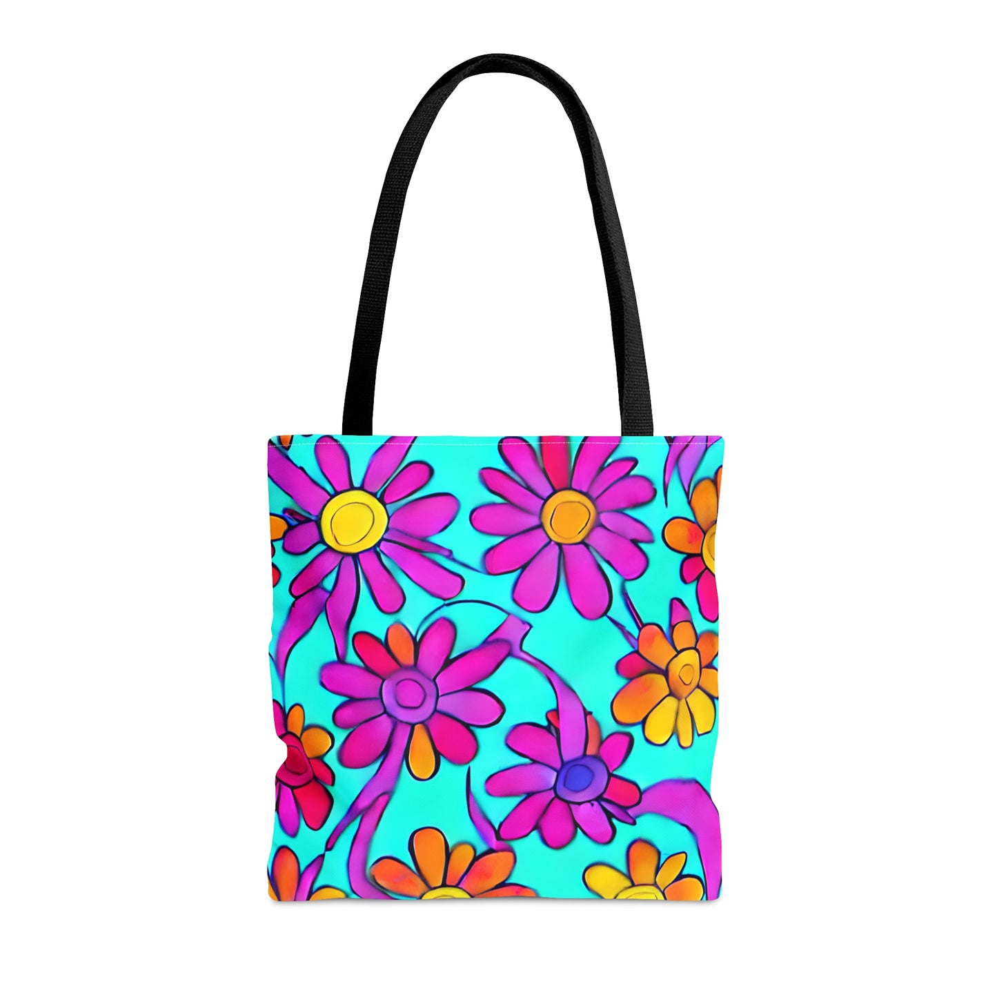 Tote Bag Floral Design