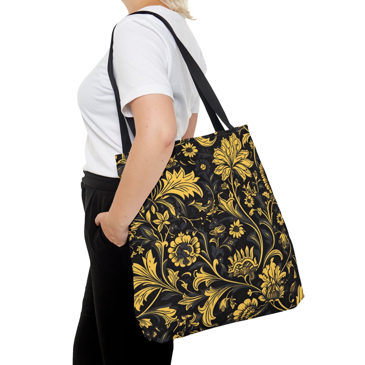 Tote Bag Jacobean Design