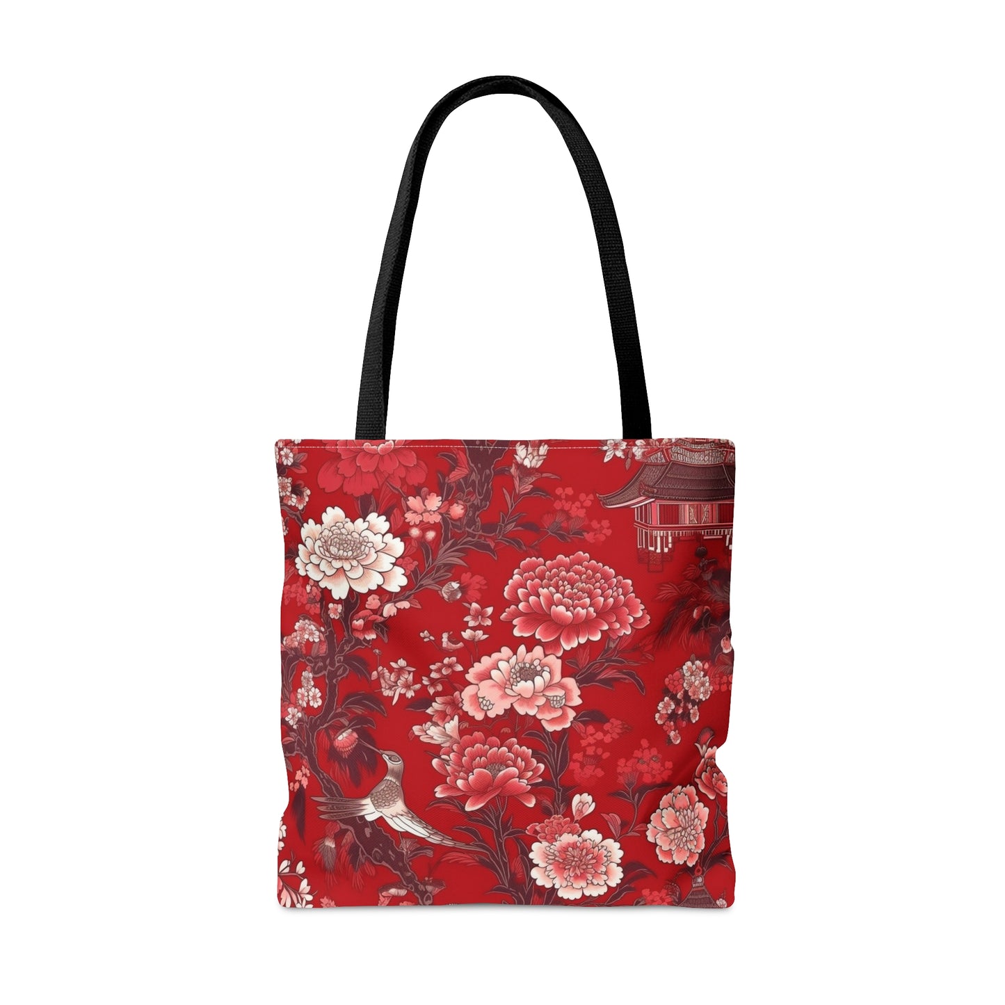 Tote Bag Chinoiserie Design