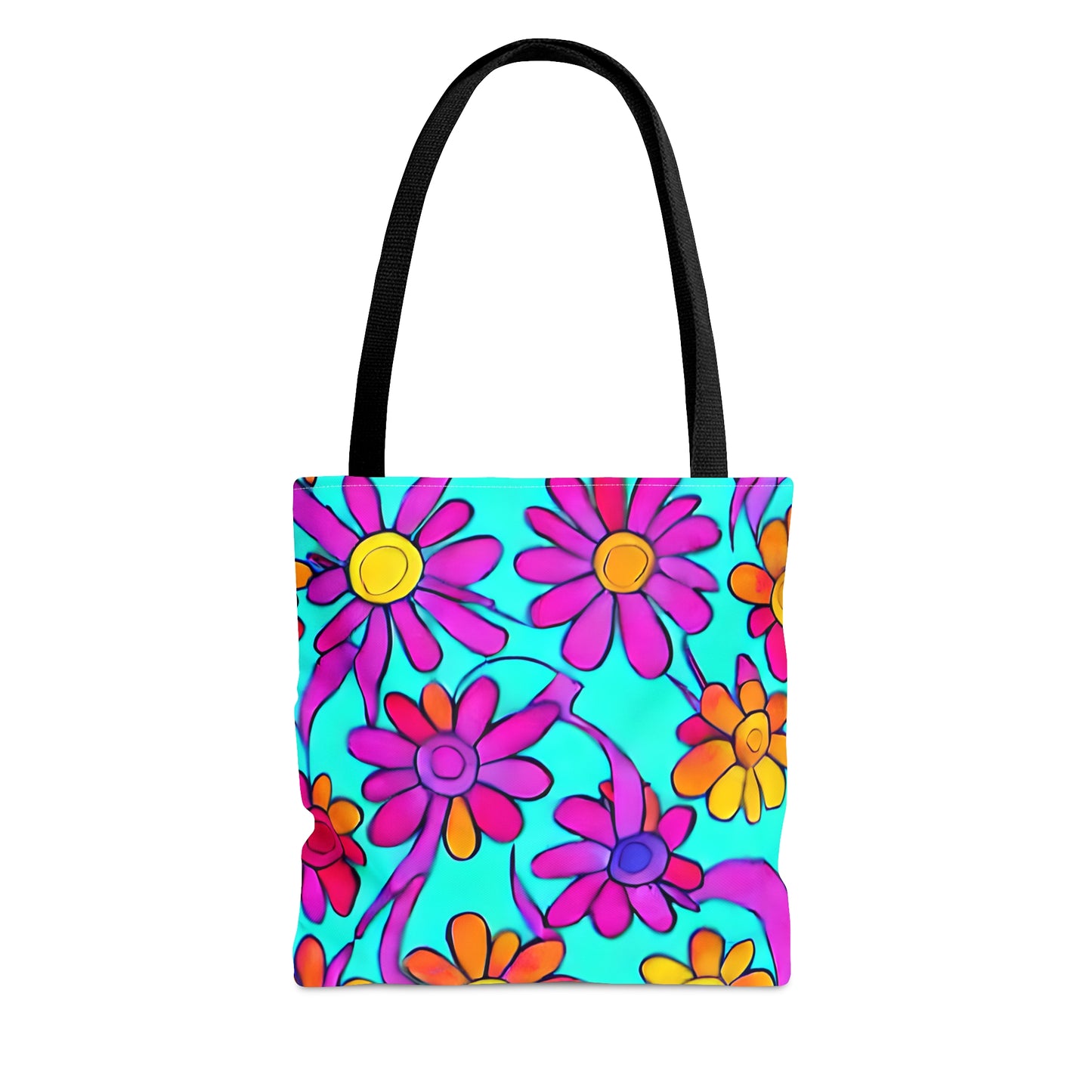 Tote Bag Floral Design