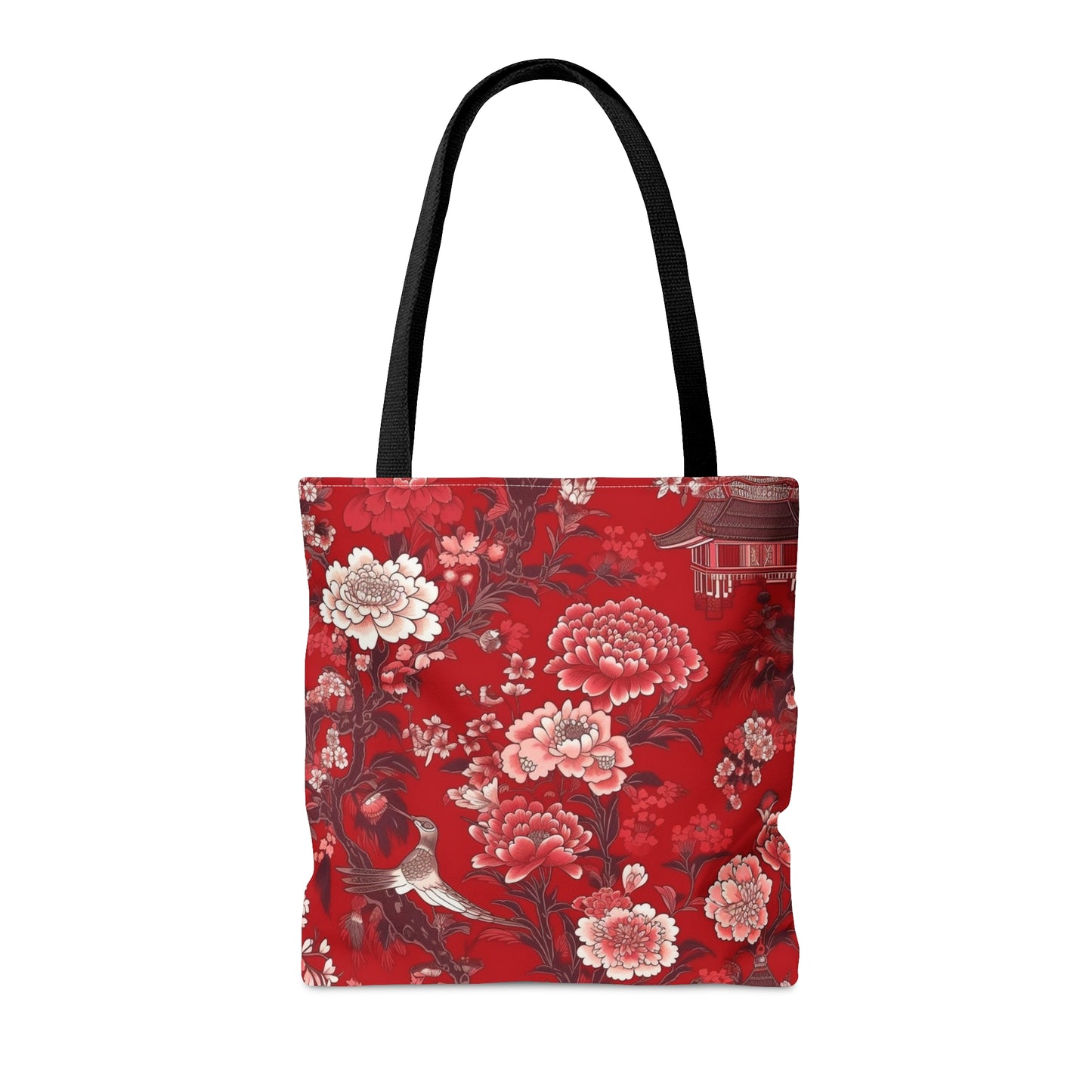 Tote Bag Chinoiserie Design