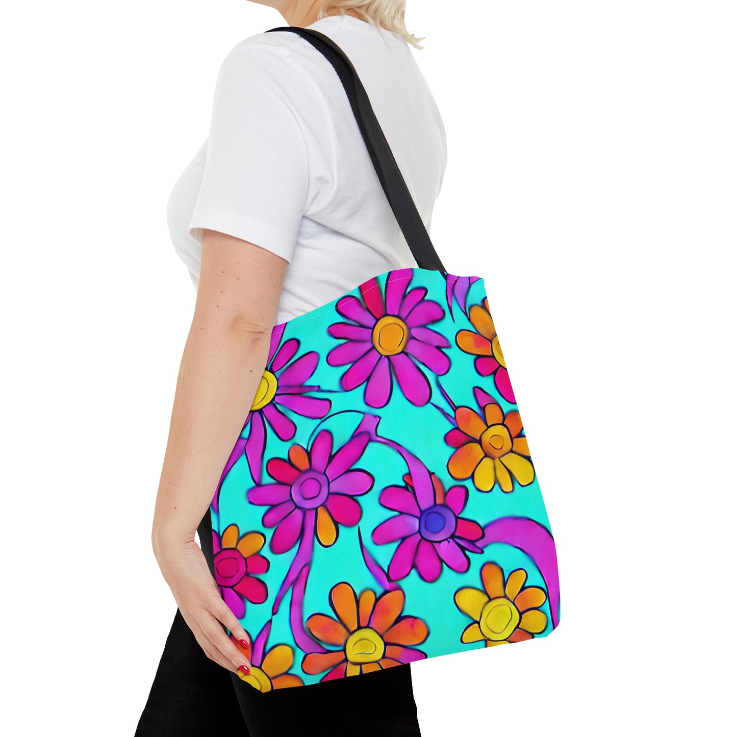 Tote Bag Floral Design