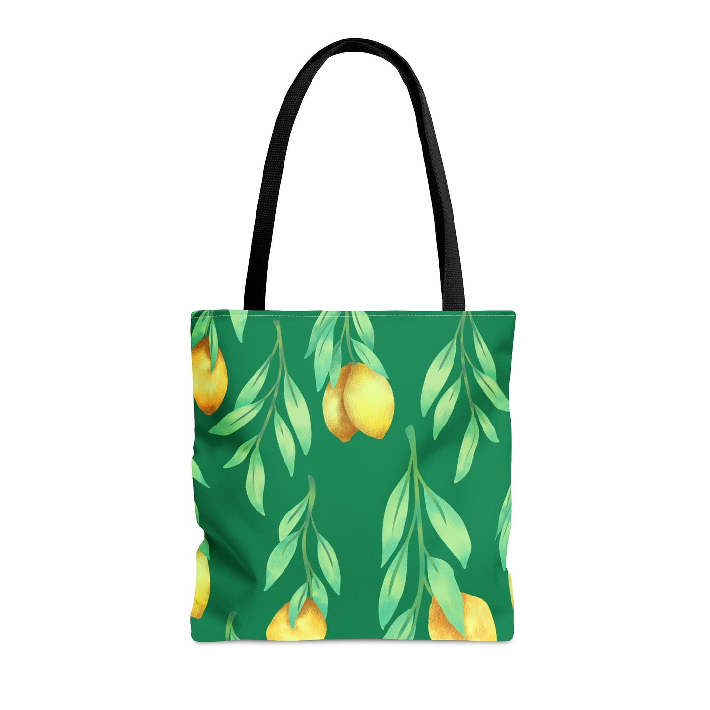 Tote Bag Lovely Lemons Design, Fruit Pattern