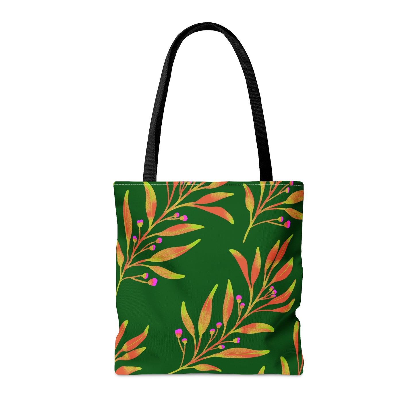 Tote Bag Rusty Leaves Design