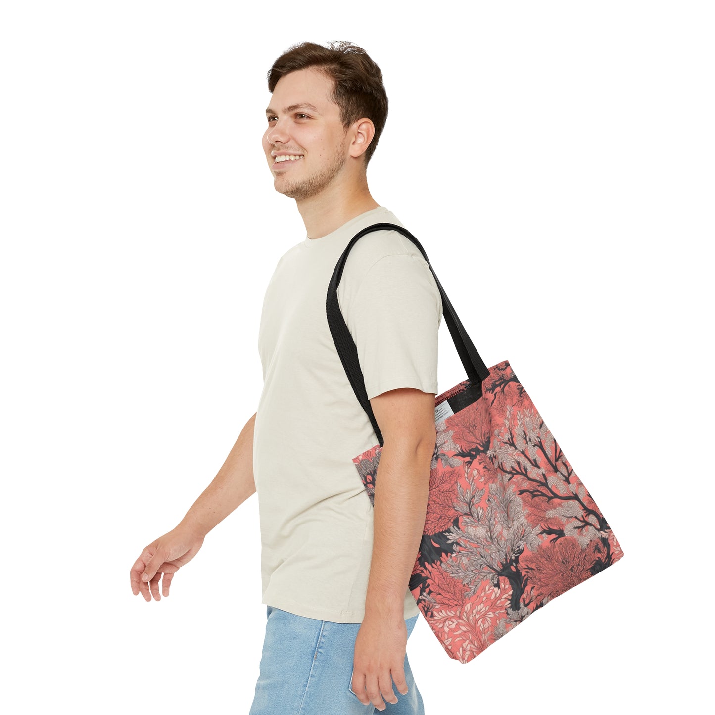 Tote Bag Coral Design