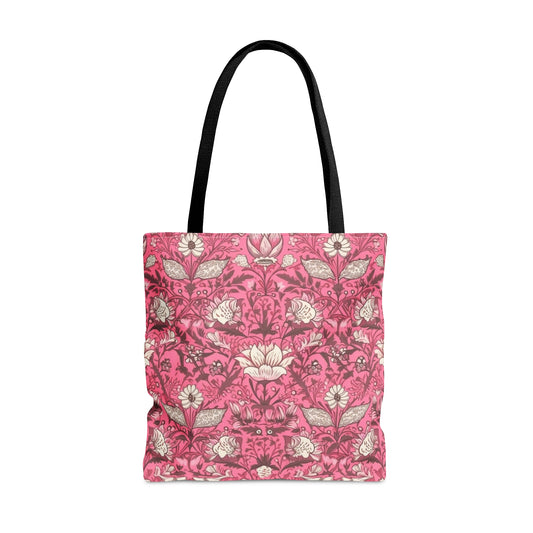 Floral Tote Bag Jacobean Design