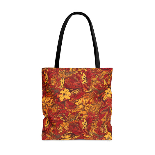 Tote Bag Jacobean Design