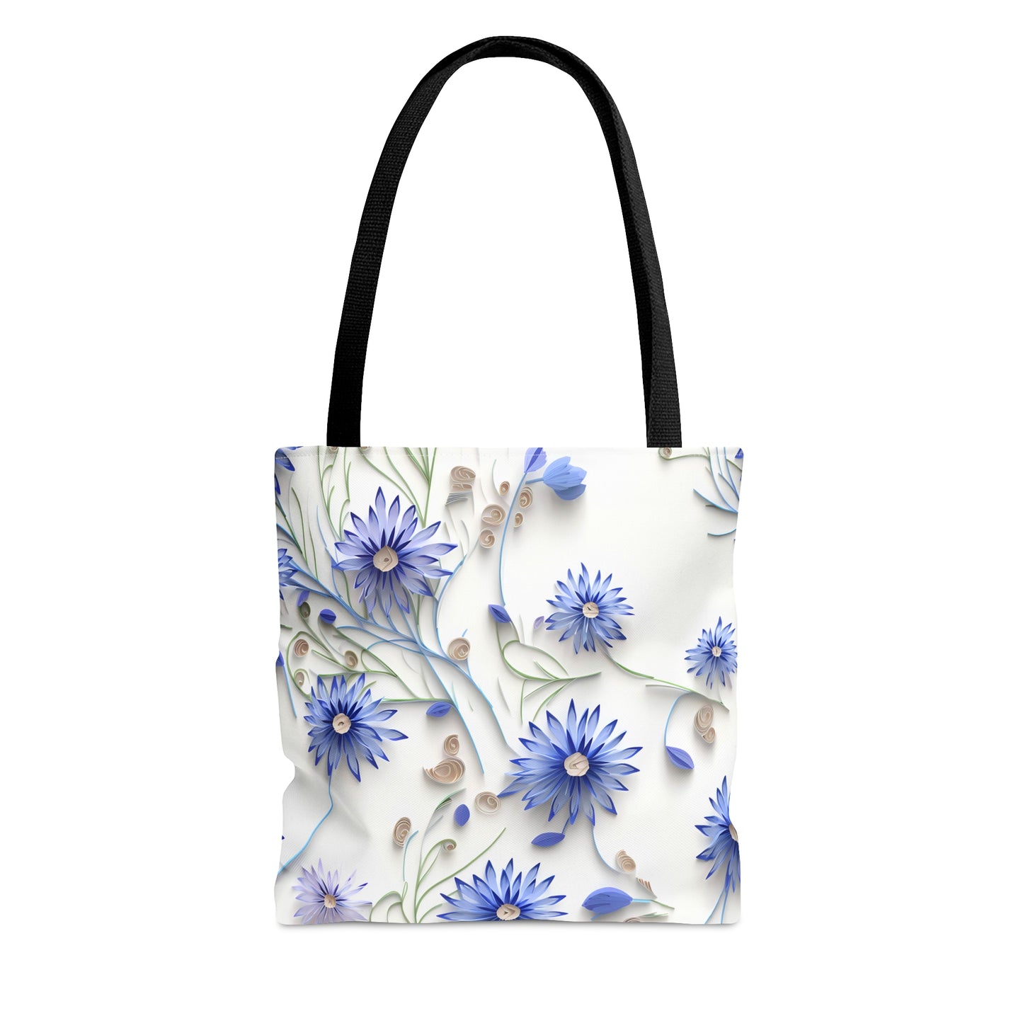 Tote Bag Cornflower Design