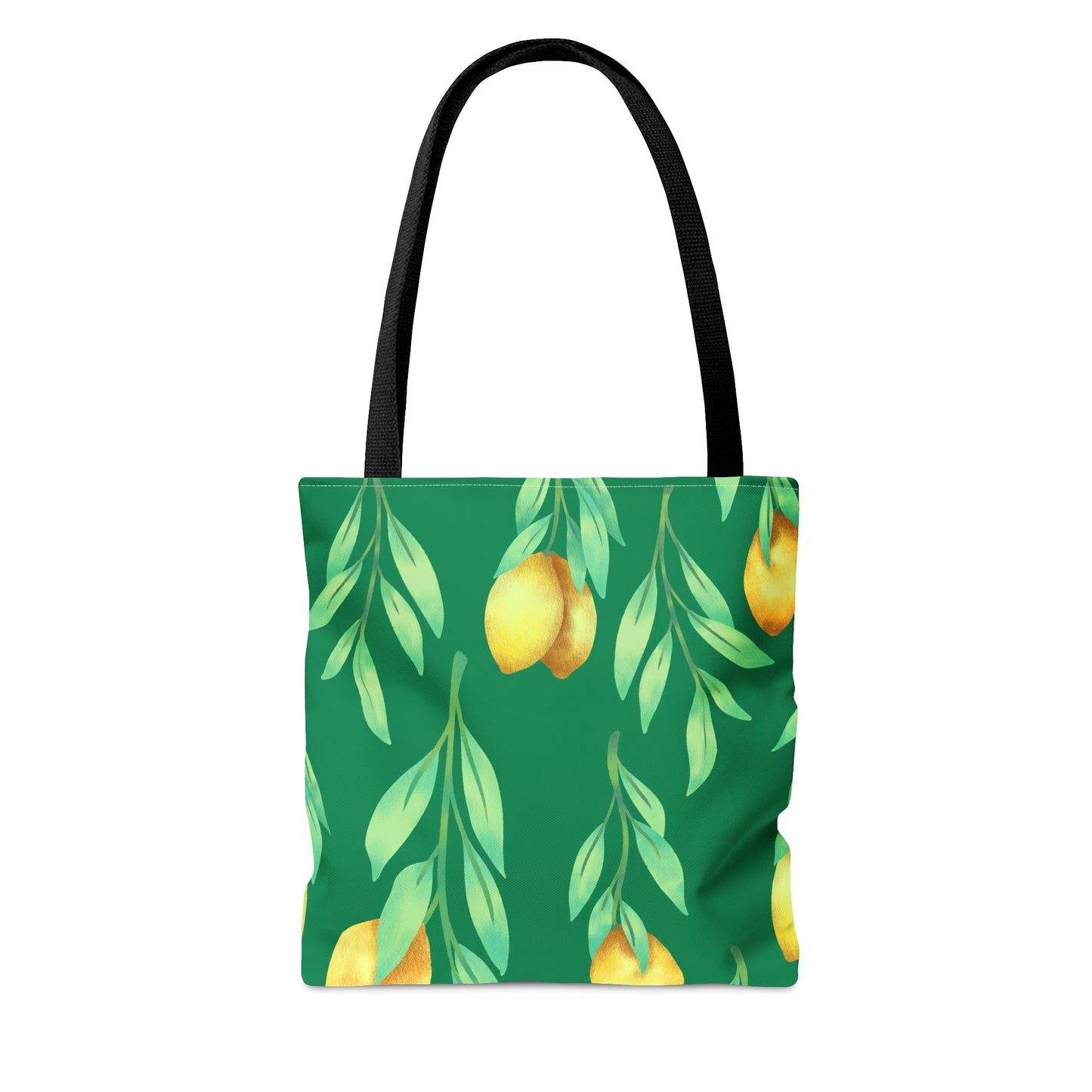 Tote Bag Lovely Lemons Design, Fruit Pattern