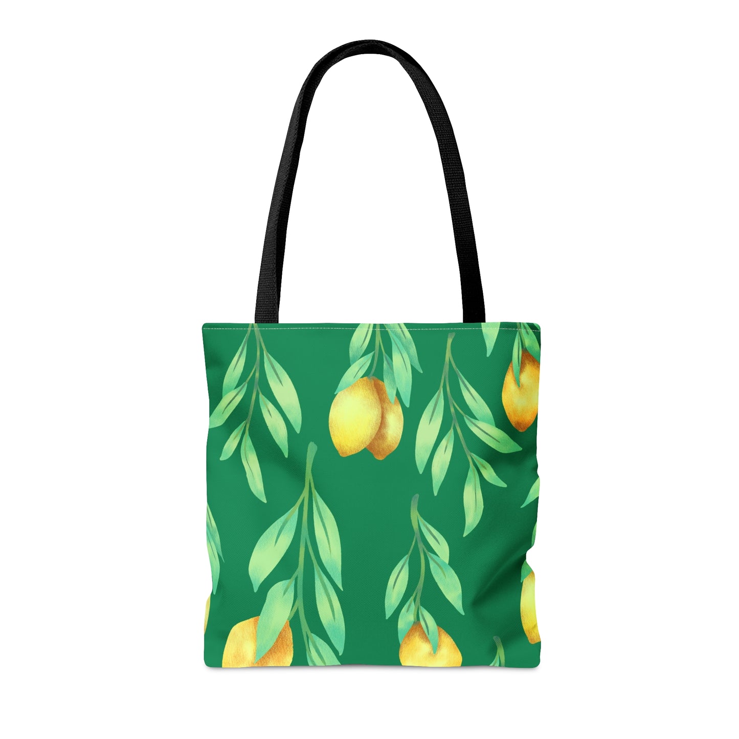 Tote Bag Lovely Lemons Design, Fruit Pattern