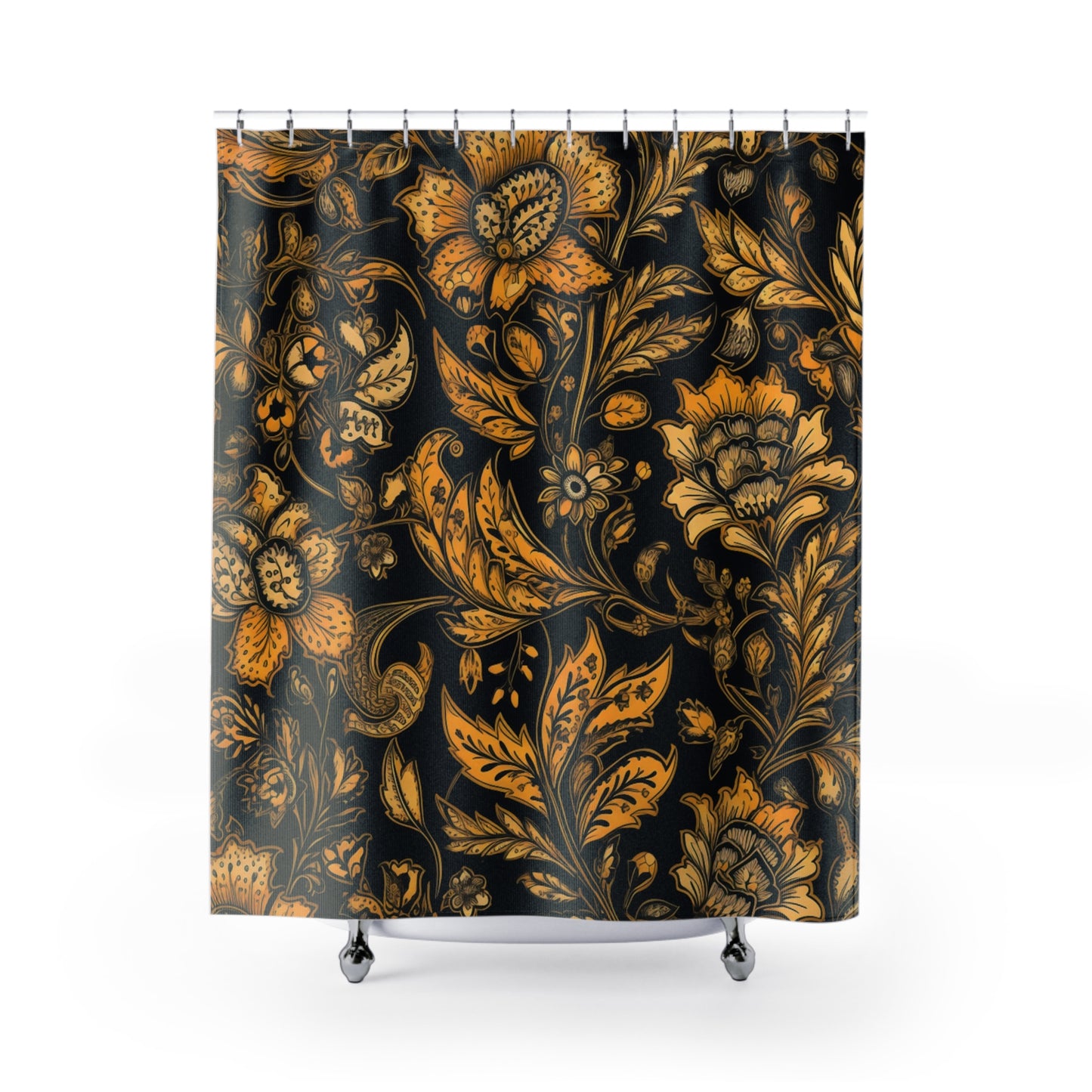 Jacobean Pattern Shower Curtain 71" x 74"