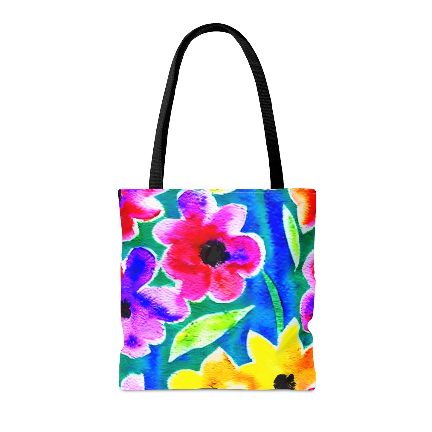 Tote Bag Watercolor Floral Design