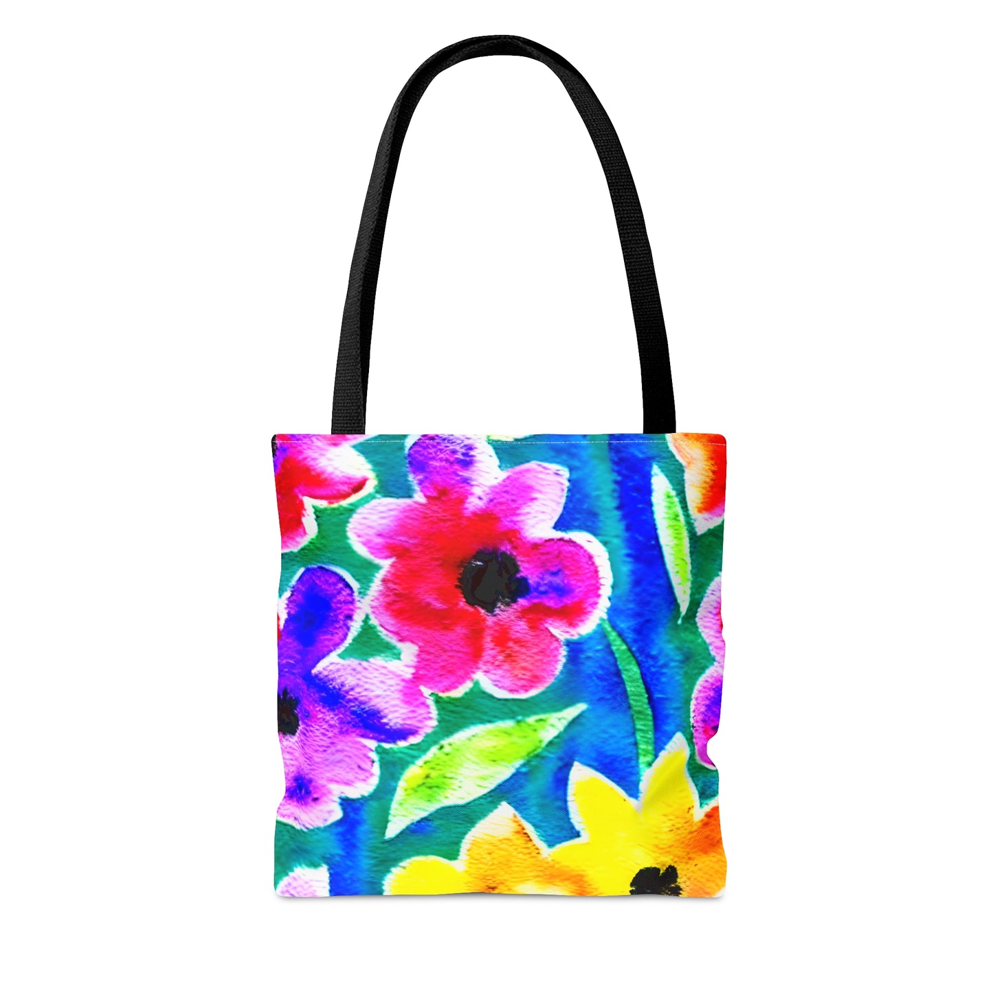 Tote Bag Watercolor Floral Design