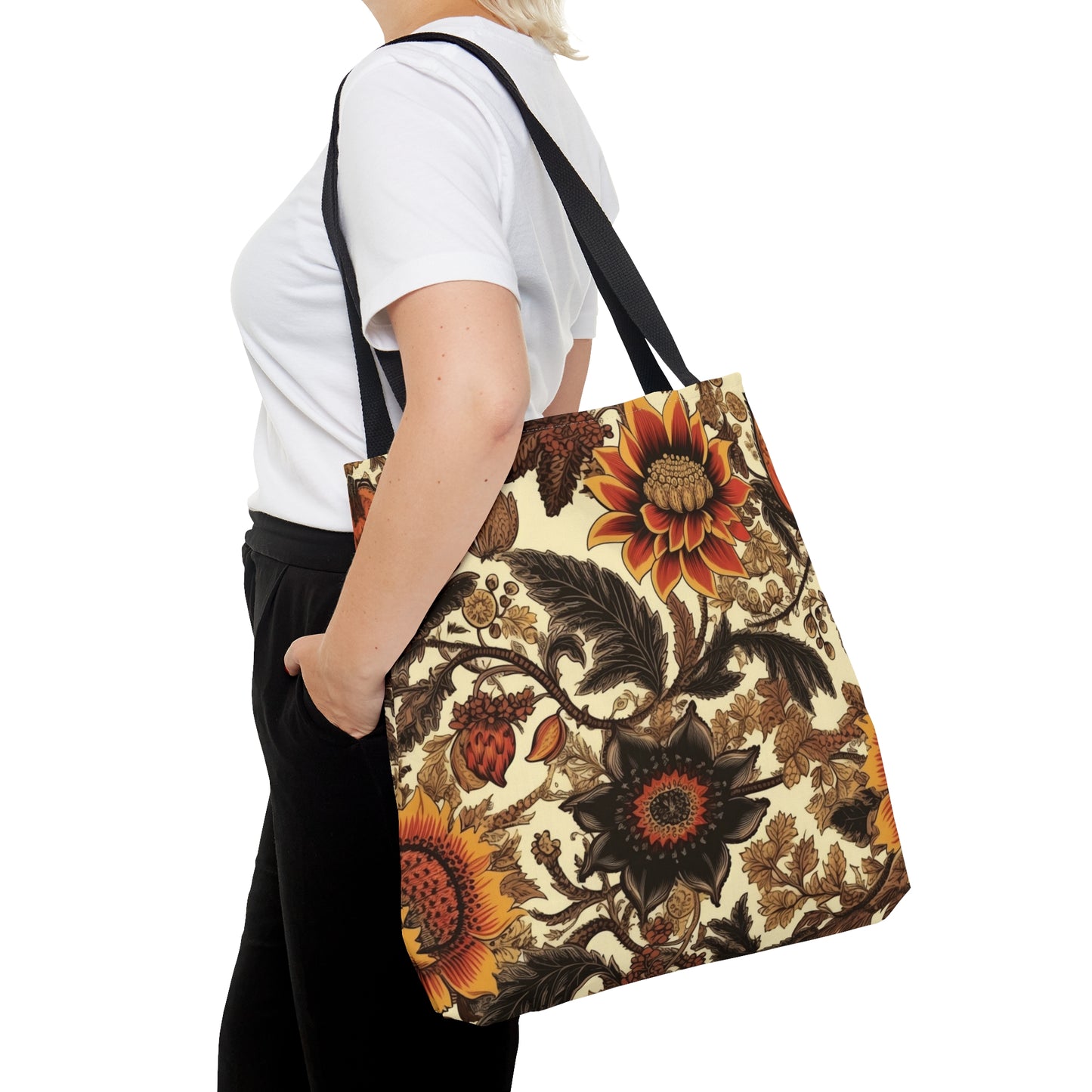 Tote Bag Sunflower Design