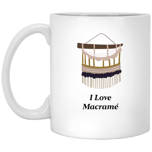 I Love Macrame Mug