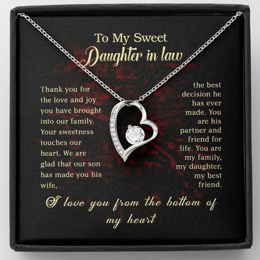 To My Sweet Daughter in Law