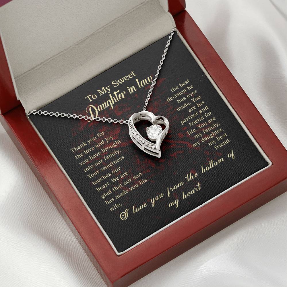 To My Sweet Daughter in Law