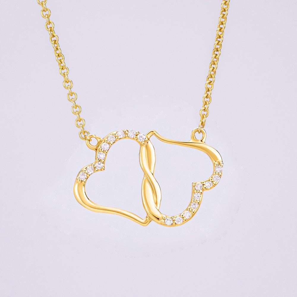 To My Mother 10K Gold Everlasting Love Necklace - Jewelry for Mom - Necklace for Mom - Gift for Mom