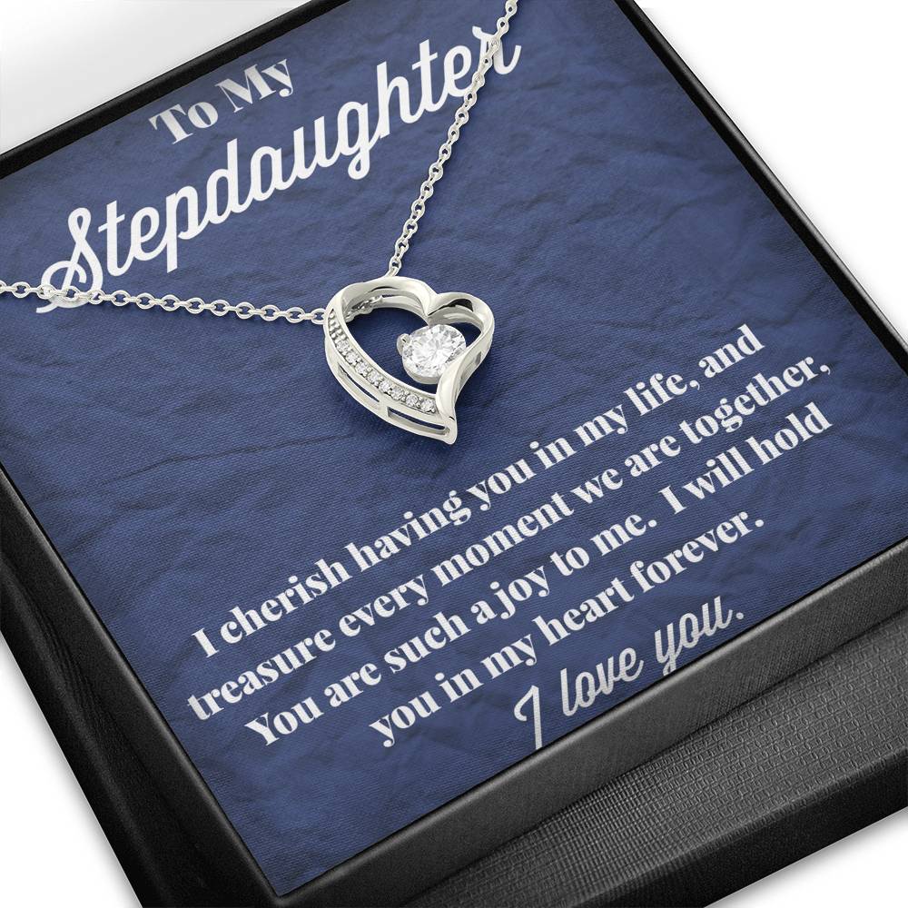 To My Stepdaughter Forever Love Necklace