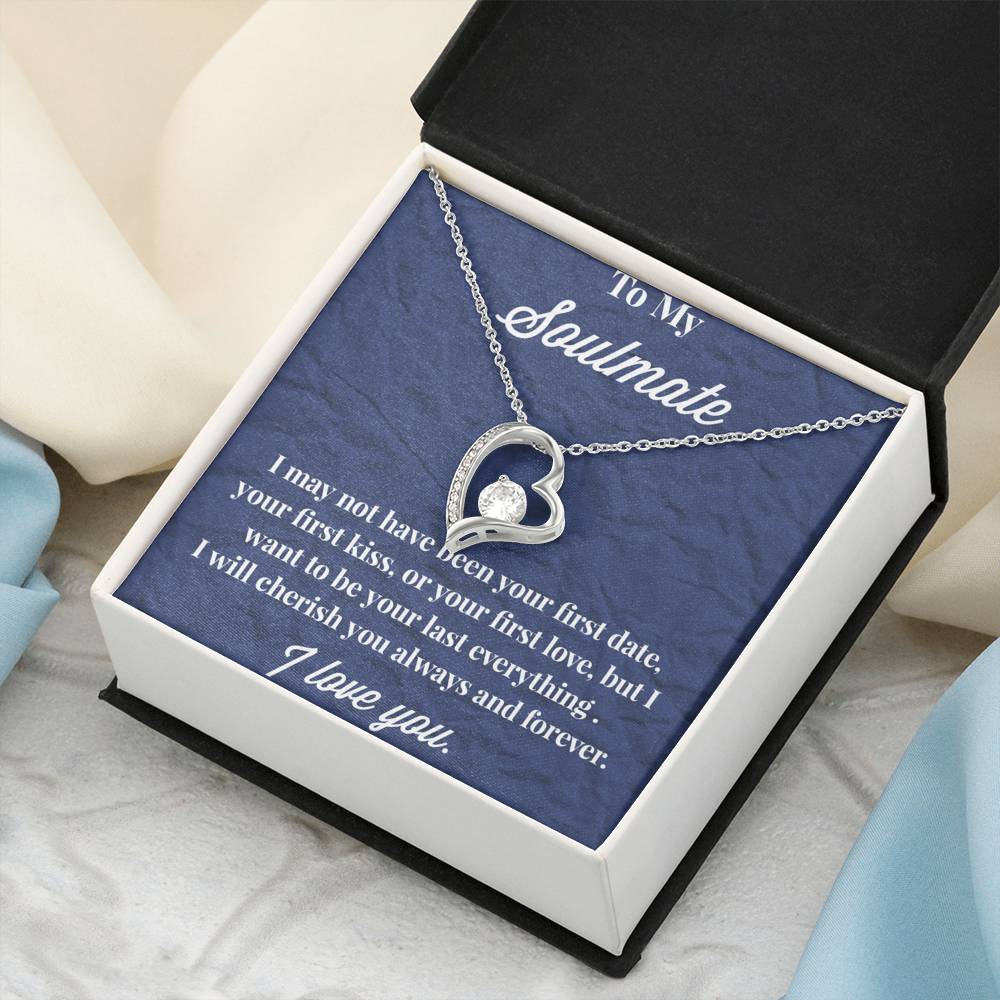 To My Soulmate Forever Love Necklace