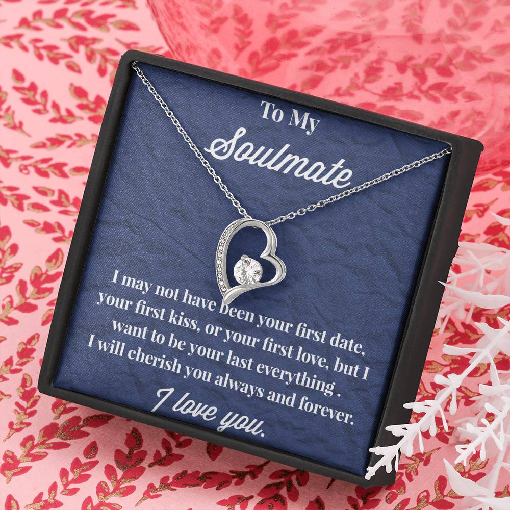 To My Soulmate Forever Love Necklace