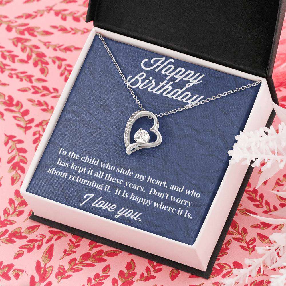 Happy Birthday Forever Love Necklace