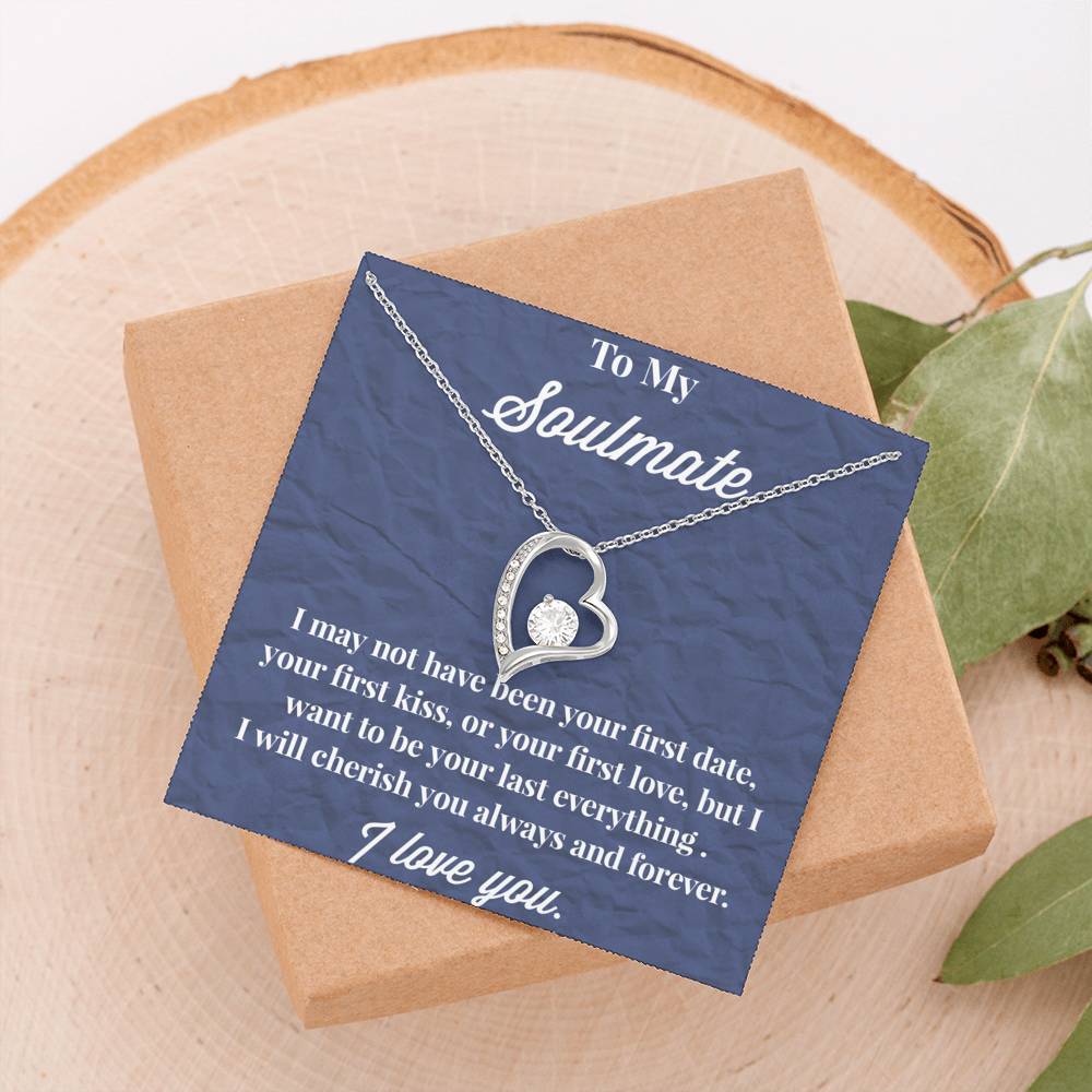 To My Soulmate Forever Love Necklace