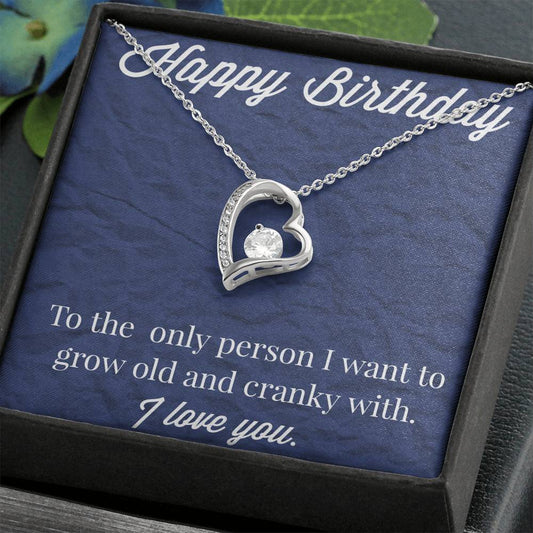 Happy Birthday Forever Love Necklace