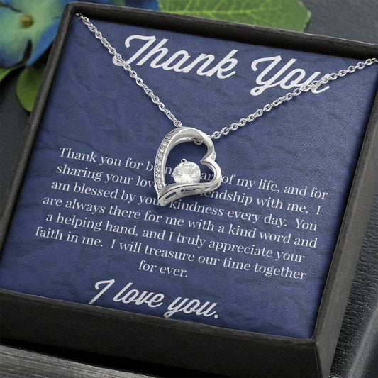 Thank You Forever Love Necklace